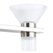 Vanity Light Thesis 207691A Blake 35 inch 8 light Polished Nickel and Champagne Gold 5CCT LED Vanity Light with Clear and Clear Ribbed Glass THESIS
