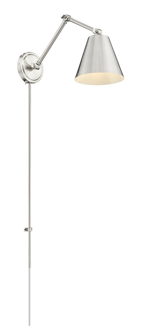 Wall Sconce Z-Lite 347S-BN Brushed Nickel Regent 1 Light Wall Sconce Z-Lite