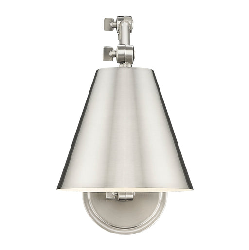 Wall Sconce Z-Lite 347S-BN Brushed Nickel Regent 1 Light Wall Sconce Z-Lite