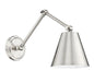 Wall Sconce Z-Lite 347S-BN Brushed Nickel Regent 1 Light Wall Sconce Z-Lite