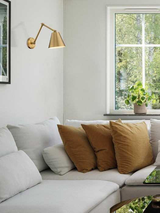 Wall Sconce Z-Lite 347S-RB Rubbed Brass Regent 1 Light Wall Sconce Z-Lite