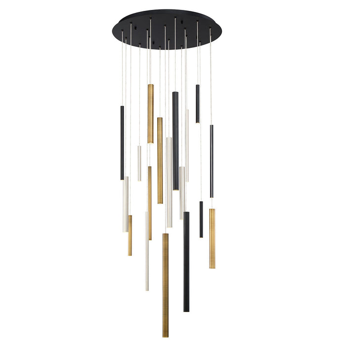 Eurofase 31445-045 Santana 24" Mix LED Chandelier