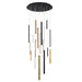 Eurofase 31445-045 Santana 24" Mix LED Chandelier