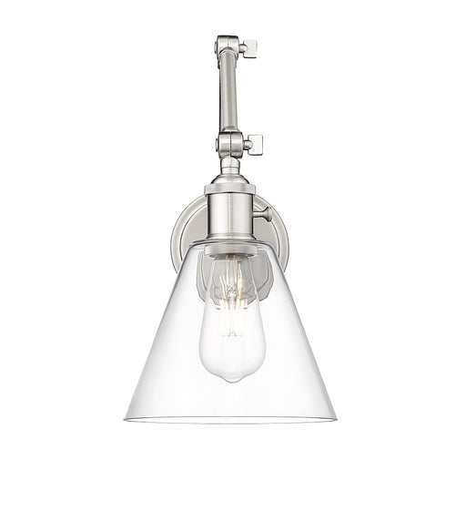 Wall Sconce Z-Lite 348S-BN Brushed Nickel Gayson 1 Light Wall Sconce Z-Lite