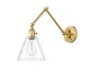 Wall Sconce Z-Lite 348S-MGLD Modern Gold Gayson 1 Light Wall Sconce Z-Lite