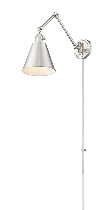 Wall Sconce Z-Lite 349S-BN Brushed Nickel Gayson 1 Light Wall Sconce Z-Lite