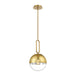 Eurofase 37348-014 Prospect 10" Gold Pendant Light
