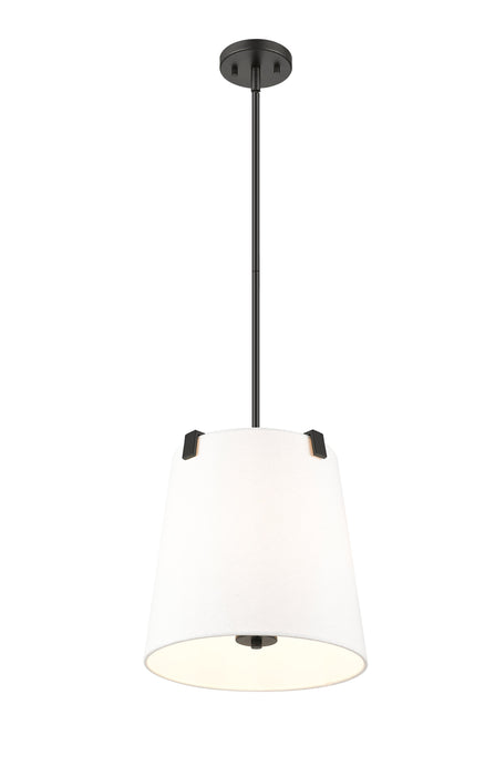 Pendant Z-Lite 3501P13-MB Matte Black Weston 3 Light Pendant Z-Lite