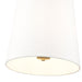 Pendant Z-Lite 3501P13-MGLD Modern Gold Weston 3 Light Pendant Z-Lite