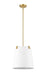Pendant Z-Lite 3501P13-MGLD Modern Gold Weston 3 Light Pendant Z-Lite