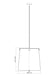 Pendant Z-Lite 3501P18-MGLD Modern Gold Weston 5 Light Pendant Z-Lite