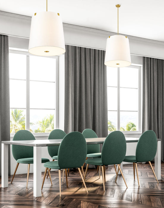 Pendant Z-Lite 3501P24-MGLD Modern Gold Weston 6 Light Pendant Z-Lite