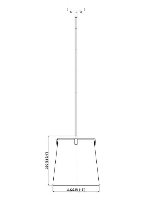 Pendant Z-Lite 3502P13-MGLD Modern Gold Weston 3 Light Pendant Z-Lite