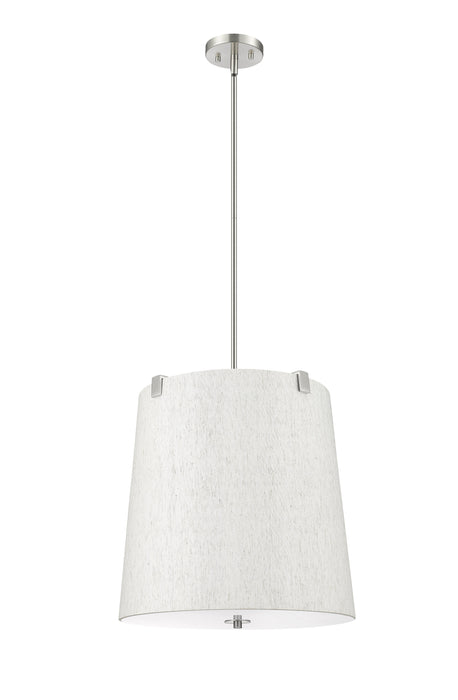 Pendant Z-Lite 3502P18-BN Brushed Nickel Weston 5 Light Pendant Z-Lite