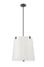 Pendant Z-Lite 3502P18-MB Matte Black Weston 5 Light Pendant Z-Lite