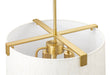 Pendant Z-Lite 3502P18-MGLD Modern Gold Weston 5 Light Pendant Z-Lite