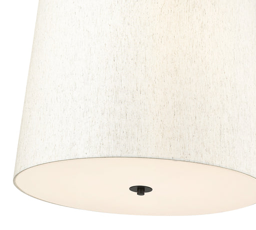 Pendant Z-Lite 3502P24-MB Matte Black Weston 6 Light Pendant Z-Lite