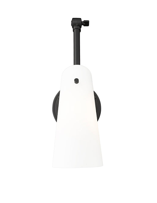 Wall Sconce Z-Lite 350S-MB Matte Black Julia 1 Light Wall Sconce Z-Lite