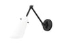 Wall Sconce Z-Lite 350S-MB Matte Black Julia 1 Light Wall Sconce Z-Lite