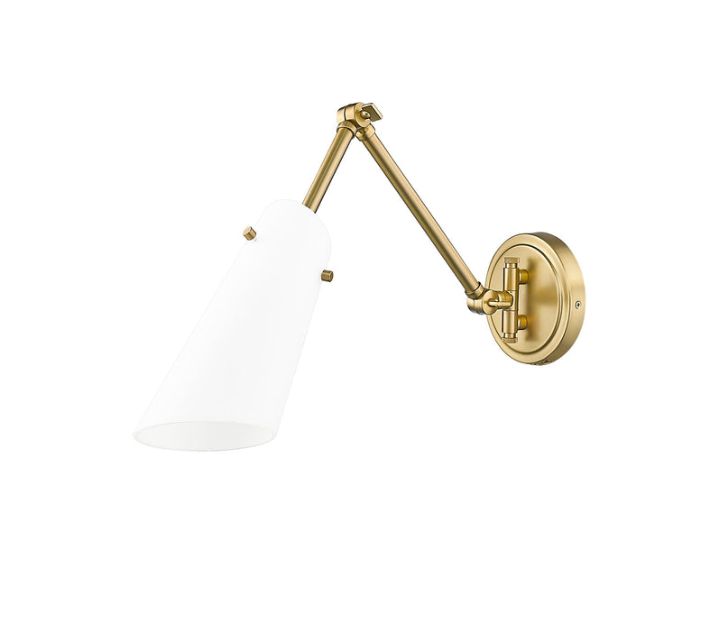 Wall Sconce Z-Lite 350S-MGLD Modern Gold Julia 1 Light Wall Sconce Z-Lite