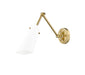 Wall Sconce Z-Lite 350S-MGLD Modern Gold Julia 1 Light Wall Sconce Z-Lite