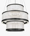 Eurofase 49351-026 Empra 35" Matte Black LED Chandelier