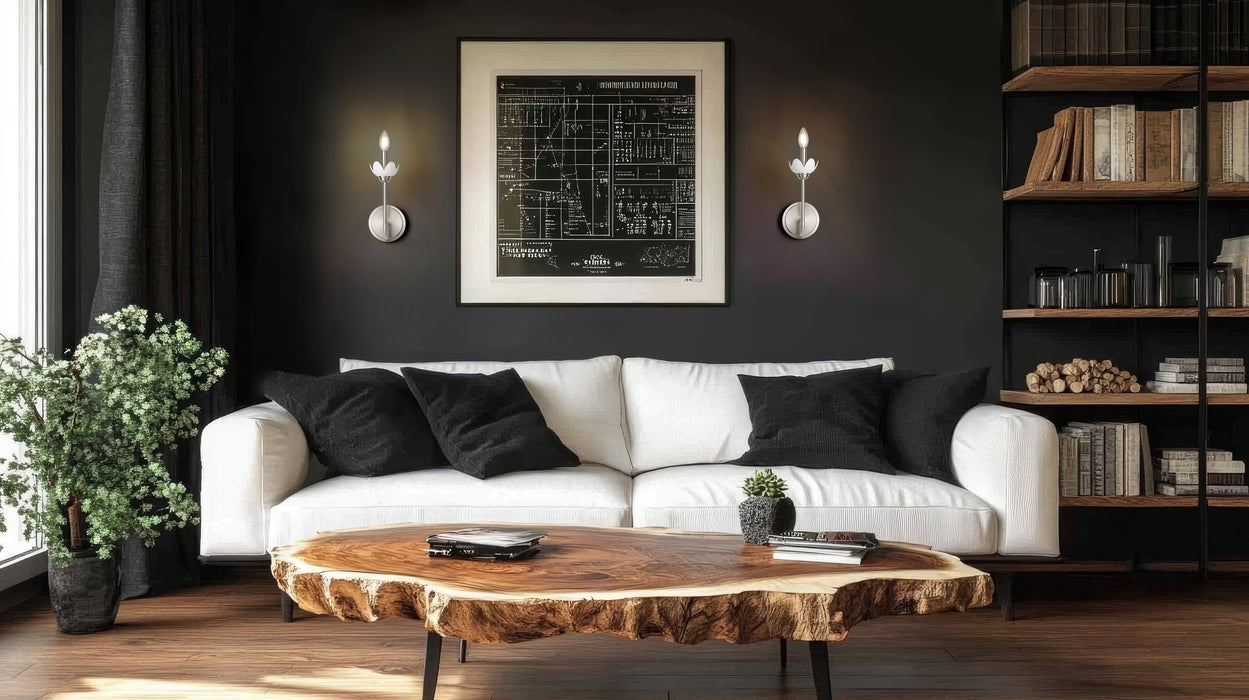 Wall Sconce Z-Lite 352-1S-BN Brushed Nickel Allistair 1 Light Wall Sconce Z-Lite