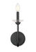 Wall Sconce Z-Lite 352-1S-MB Matte Black Allistair 1 Light Wall Sconce Z-Lite