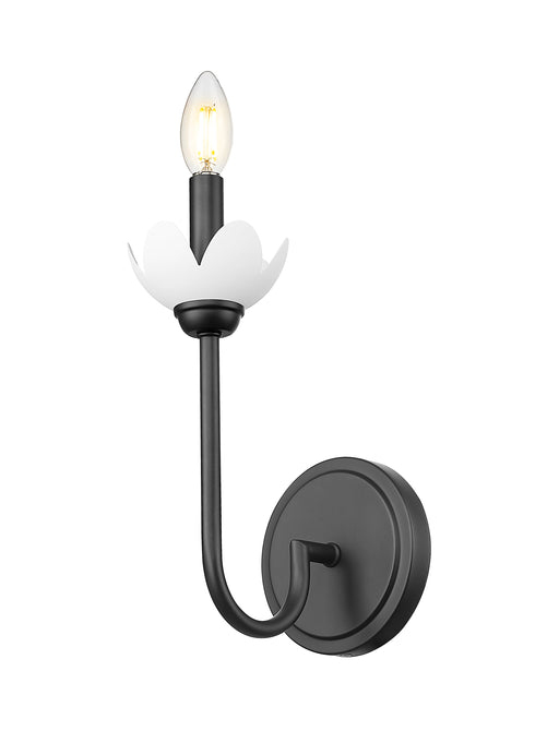 Wall Sconce Z-Lite 352-1S-MB Matte Black Allistair 1 Light Wall Sconce Z-Lite