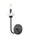 Wall Sconce Z-Lite 352-1S-MB Matte Black Allistair 1 Light Wall Sconce Z-Lite