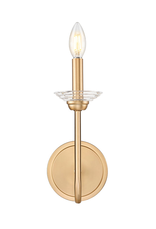 Wall Sconce Z-Lite 352-1S-MGLD Modern Gold Allistair 1 Light Wall Sconce Z-Lite