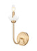 Wall Sconce Z-Lite 352-1S-MGLD Modern Gold Allistair 1 Light Wall Sconce Z-Lite