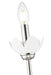 Wall Sconce Z-Lite 352-1S-PN Polished Nickel Allistair 1 Light Wall Sconce Z-Lite