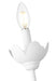 Wall Sconce Z-Lite 352-1S-TW Tundra White Allistair 1 Light Wall Sconce Z-Lite