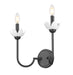 Wall Sconce Z-Lite 352-2S-MB Matte Black Allistair 2 Light Wall Sconce Z-Lite