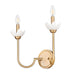 Wall Sconce Z-Lite 352-2S-MGLD Modern Gold Allistair 2 Light Wall Sconce Z-Lite