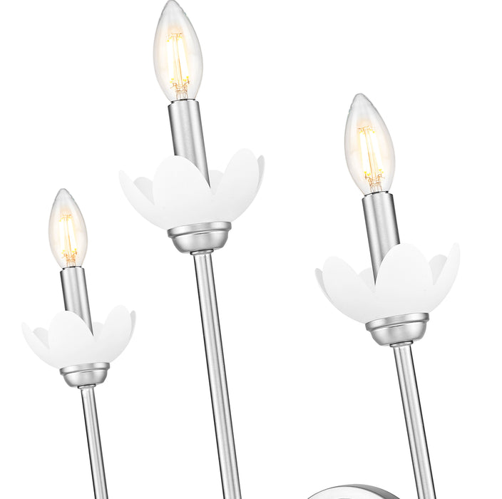 Wall Sconce Z-Lite 352-3S-BN Brushed Nickel Allistair 3 Light Wall Sconce Z-Lite