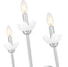 Wall Sconce Z-Lite 352-3S-BN Brushed Nickel Allistair 3 Light Wall Sconce Z-Lite