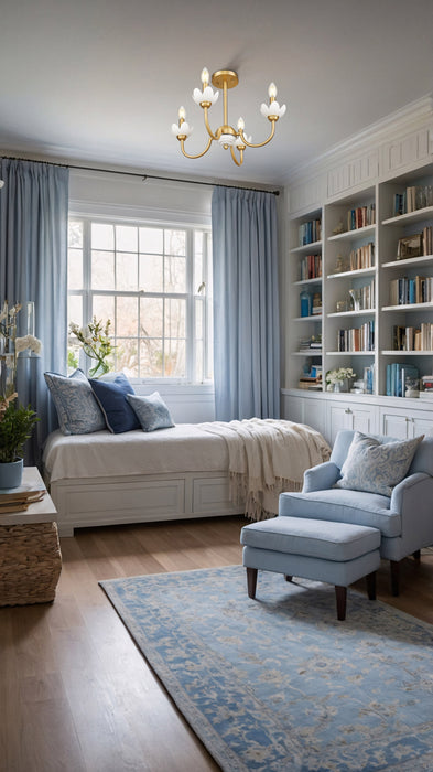 Semi Flush Mount Z-Lite 352-4SF-MGLD Modern Gold Allistair 4 Light Semi Flush Mount Z-Lite