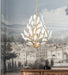 Chandelier Z-Lite 353-18MGLD Modern Gold Claudine 4 Light Chandelier Z-Lite