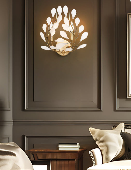 Wall Sconce Z-Lite 353-2S-MGLD Modern Gold Claudine 2 Light Wall Sconce Z-Lite