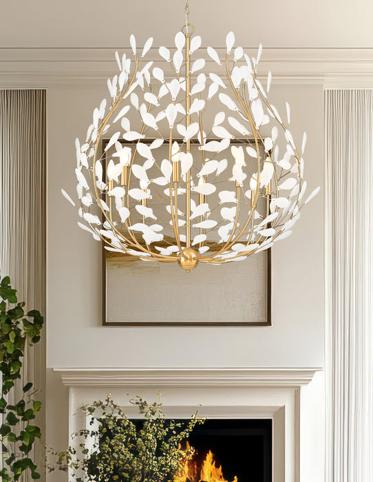 Chandelier Z-Lite 353-38MGLD Modern Gold Claudine 8 Light Chandelier Z-Lite