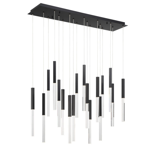 Eurofase 46771-018 Benicio 42" Matte Black LED Chandelier