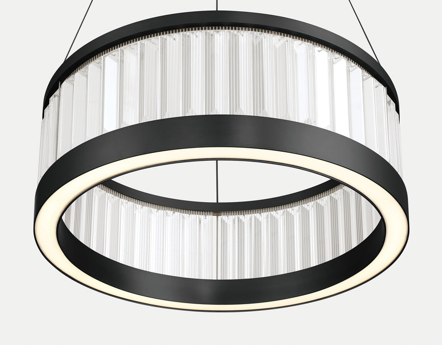 Eurofase 49353-020 Empra 24" Matte Black LED Pendant Light