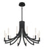 Eurofase 49011-036 Olette 36" Matte Black LED Chandelier