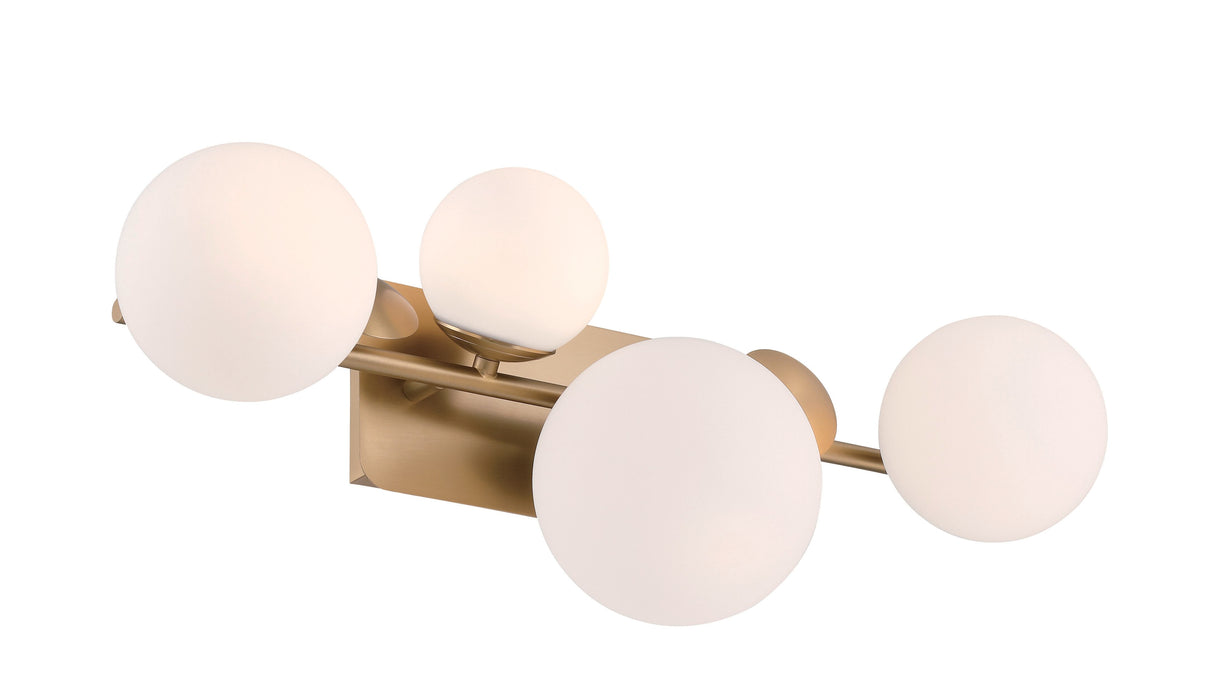 Eurofase 49086-010 Vine 4-Light Gold LED Vanity Light