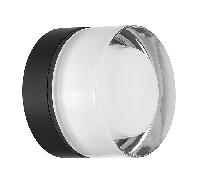 Eurofase 50271-047 Sternn 5" Matte Black LED Outdoor Ceiling Light