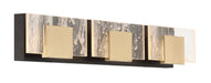 Eurofase 45346-019 Kasha 28" Gold-Black Mix LED Vanity Light