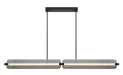Eurofase 50056-019 Neoness 67" Matte Black LED Chandelier