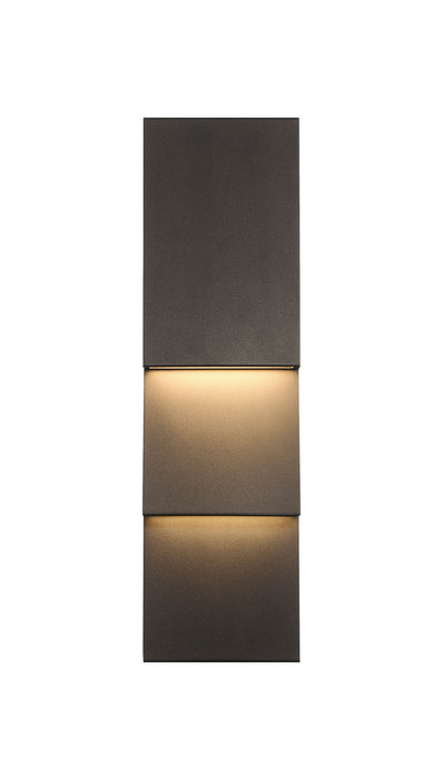 Eurofase 49242-010 Nanton 19" Sand Bronze LED Outdoor Wall Light